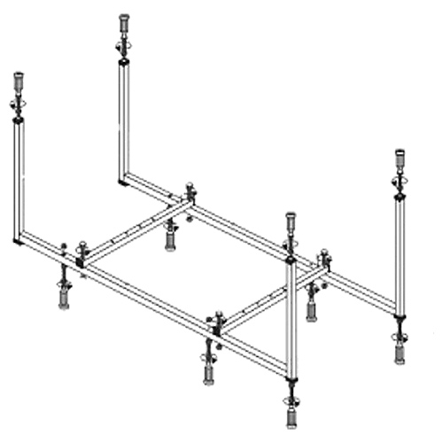 РАСПРОДАЖА Монтажный комплект для ванны JIKA Clavis 2967440000001 700 мм х 1500 мм