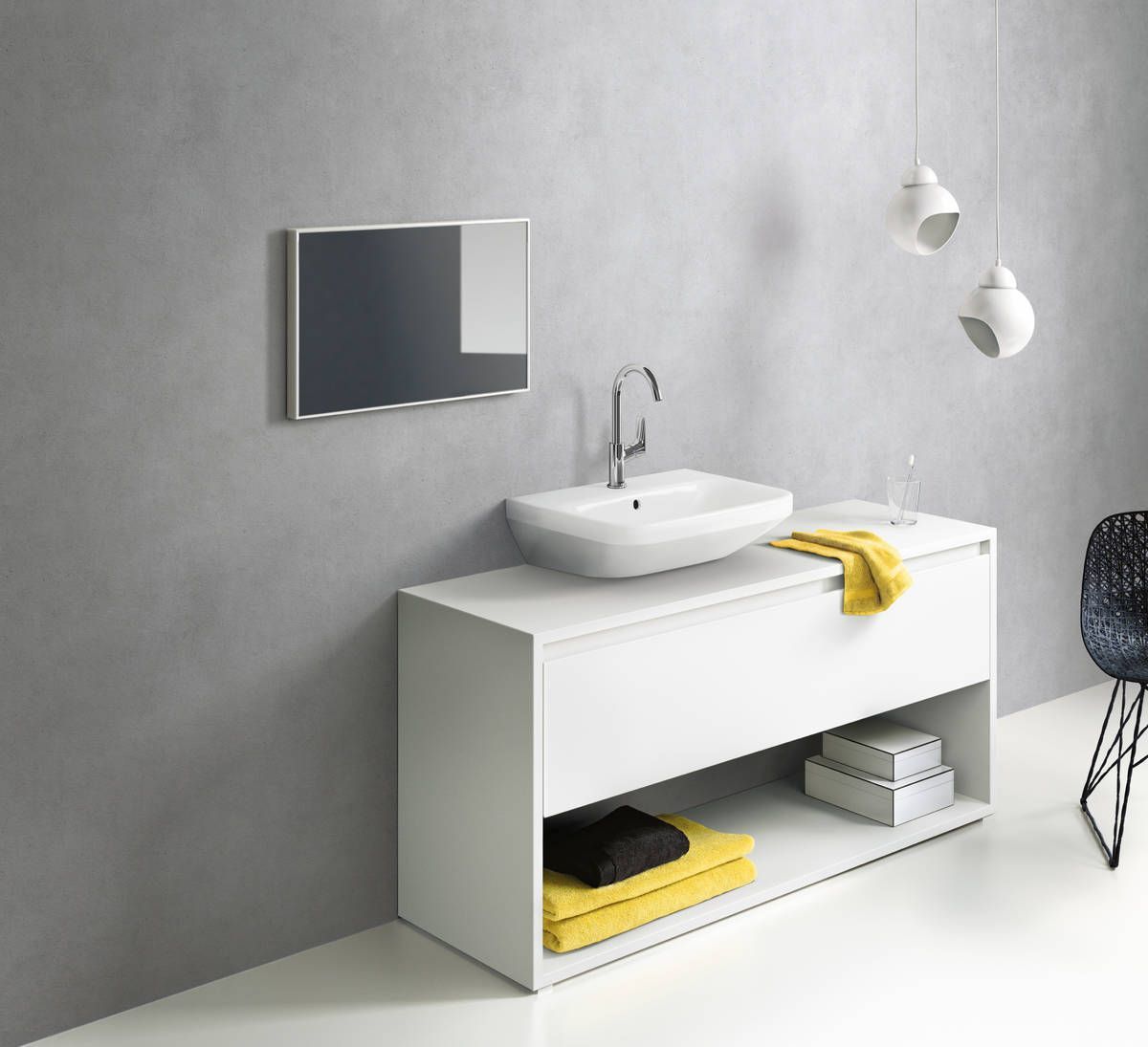 Смеситель для раковины Hansgrohe Logis 71131000 с поворотным изливом хром