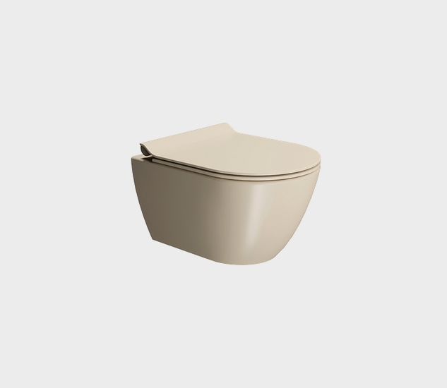 Унитаз подвесной GSI PURA 881608 Swirlflush, для крепежа FISR2, Creta Matte