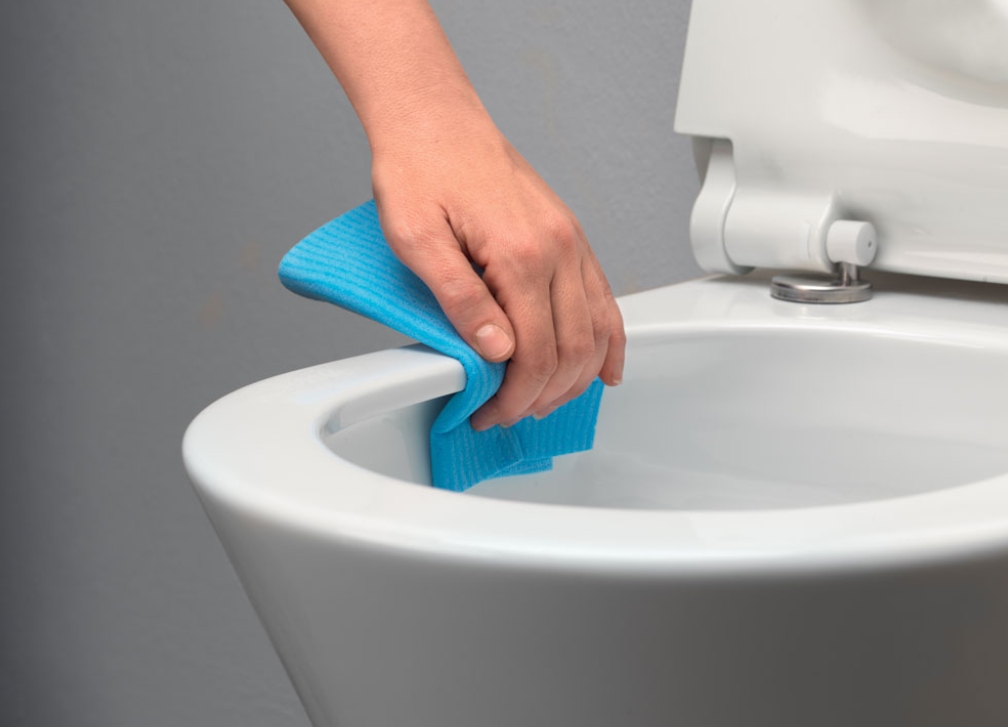 Унитаз подвесной безободковый GSI PURA 8816FR211 500 мм х 360 мм, с Swirlflush, с креплением, белый глянцевый