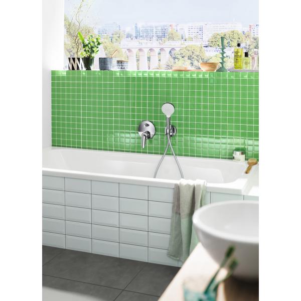 Ручной душ Hansgrohe Crometta 100 Multi 3jet 26823400 Белый/Хром