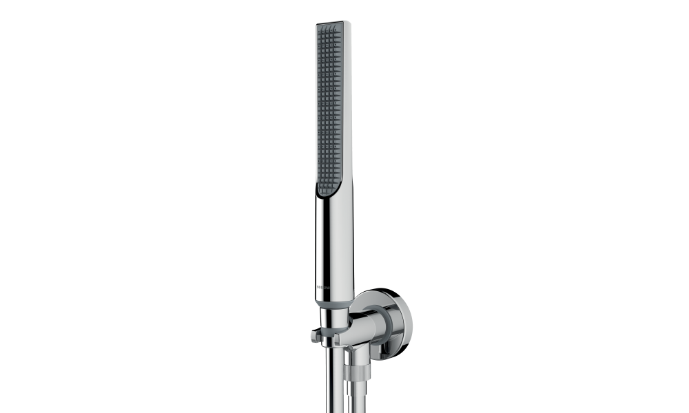 Душевой комплект BOSSINI Apice CE3004C.030 с душем-палочкой, держателем и шлангом, хром