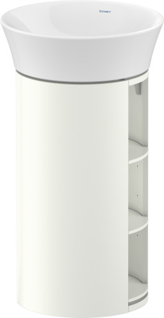 Тумба напольная DURAVIT White Tulip WT423903636 750 мм х 410 мм, белый шелковисто - матовый