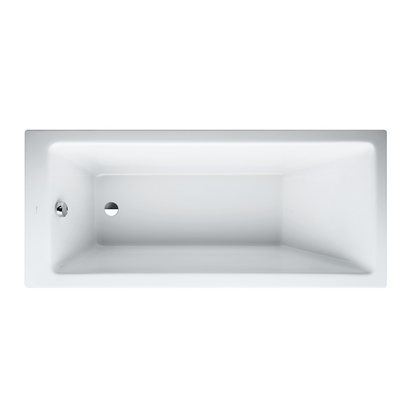 Встраиваемая ванна прямоугольная Laufen Pro 2.3395.0.000.000.1 1600 х 700 мм, акрил, без ножек, без рамы, без сифона, белая