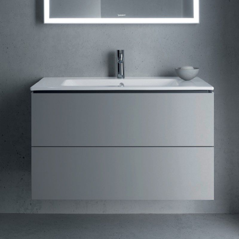 Тумба подвесная под раковину Duravit L-Cube LC624200707 бетонно-серый