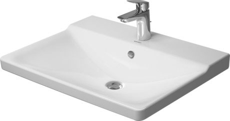 Раковина подвесная Duravit P3 comforts 2332650000 125х49см (изделие снято с производства)