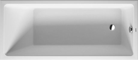 Акриловая ванна Duravit Vero Air 700412000000000 1700 х 750 c одним наклоном для спины, встраиваемая версия, белая