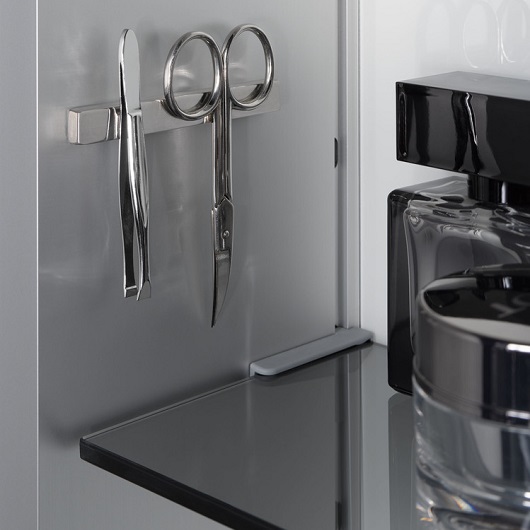 Зеркальный шкаф настенный с подстветкой KEUCO Royal Modular 2.0 800211080100200 800 мм х 700 мм х 160 мм, 2 створки, 2 розетки