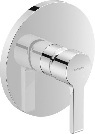 Однорычажный смеситель для душа Duravit B.2  B24210010010, хром