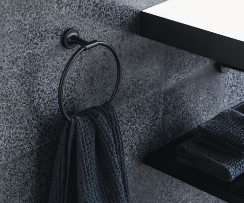 Кольцо для полотенца Duravit Starck T 0099474600 черный