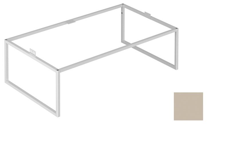 Напольные ножки Keuco Plan 32998 180003 лак кашемир матовый