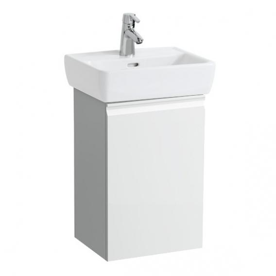 Тумба подвесная Laufen  Pro  4.8301.2.095.463.1  38 см,  под раковину Pro A  8.1195.1, 1 дверца правая, интегрированная ручка, цвет белый матовый