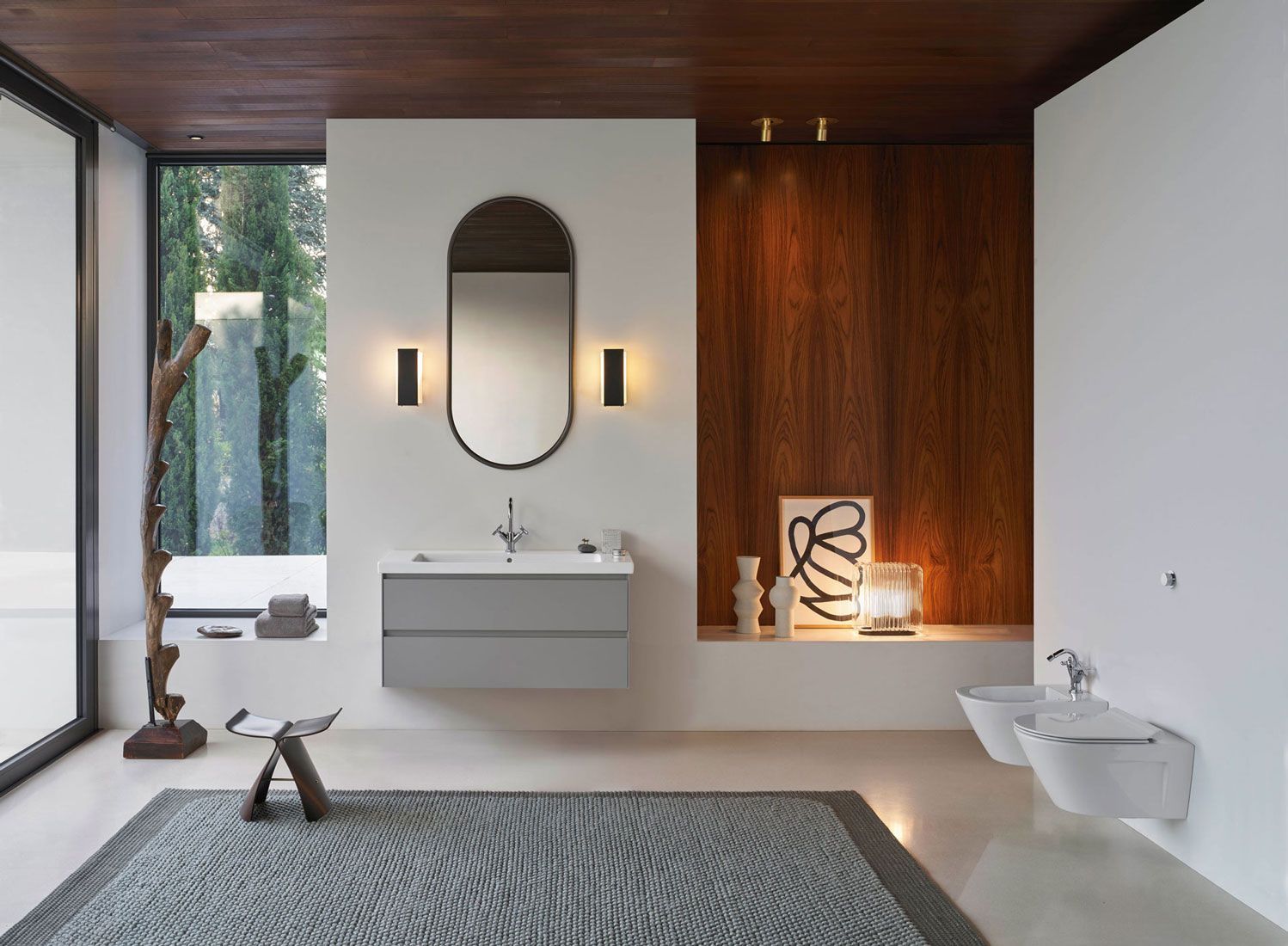 Унитаз подвесной безободковый GSI NORM 861511 360 мм х 550 мм, без крепления, белый глянцевый