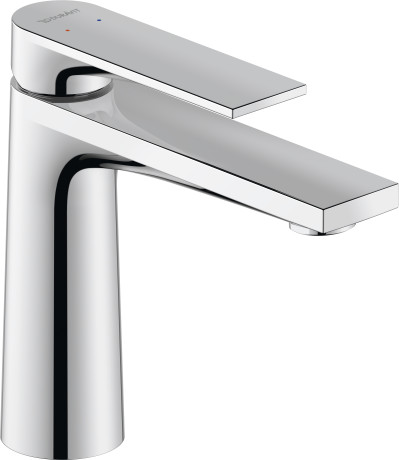 Смеситель однорычажный для раковины DURAVIT TULUM М TU1020002010 165 мм, без донного клапана, длина излива 135 мм, хром