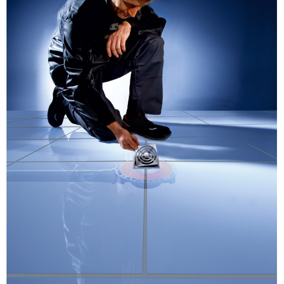 Сифон TeCedrainpoint S 3601500 с универсальным фланцем Seal System, DN 50, красный/чёрный