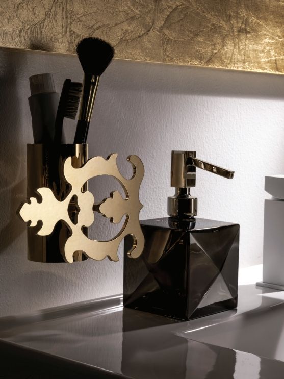 Дозатор для жидкого мыла BERTOCCI GRIMILDE 119 9048 5000 Прозрачный/Золото