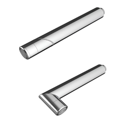 Ручной душ-палочка BOSSINI PLY B00950.030 Ø 30 мм, С поворотной головкой на 360°, цвет Хром