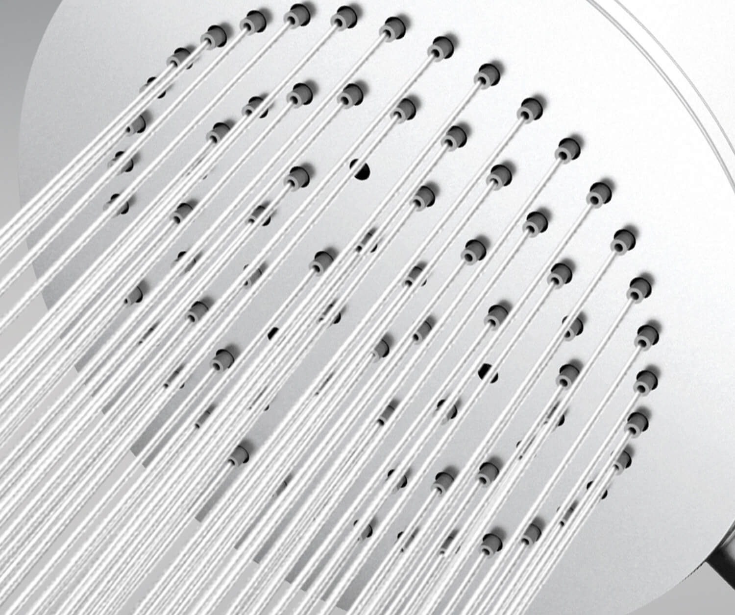 Лейка для душа Bossini Kira 1 режим B00187 Хром