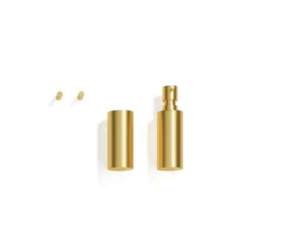Стакан для зубных щеток подвесной DECOR WALTHER Mikado MK WMB  0522650    12 X Ø 5,5 х 6,5 см, с белым керамическим контейнером, цвет белый матовый White Matt