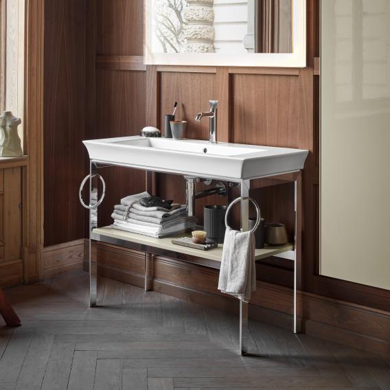 Раковина встраиваемая Duravit White Tulip 2363100000 1050 мм х 490 мм, с отверстием под смеситель, с переливом, белая