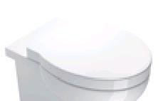 Сиденье с крышкой для унитаза GSI PANORAMA MS66CN11 c Soft Close, цвет Белый глянцевый