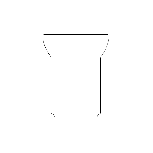 Стакан керамический без держателя NICOLAZZI ACCESSORI C1488/1 Белый