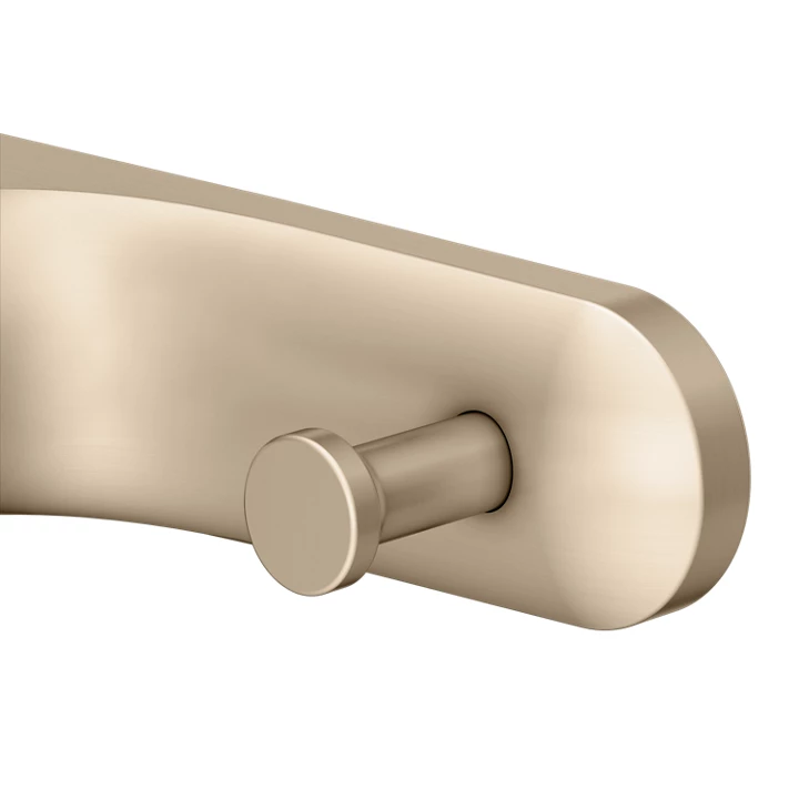 Двойной крючок для полотенца Keuco Edition 400 11515 030000 Шлифованная бронза