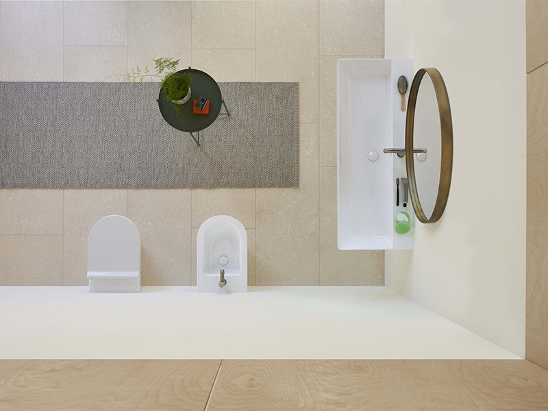 Раковина накладная/подвесная GSI KUBE X 9424111 1200 мм х 470 мм, с 1 отверстием под смеситель, с переливом, без крепежа, цвет Белый глянцевый