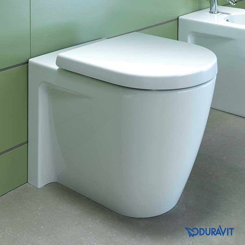 Напольный приставной унитаз Duravit Starck 2 2128090000 белый