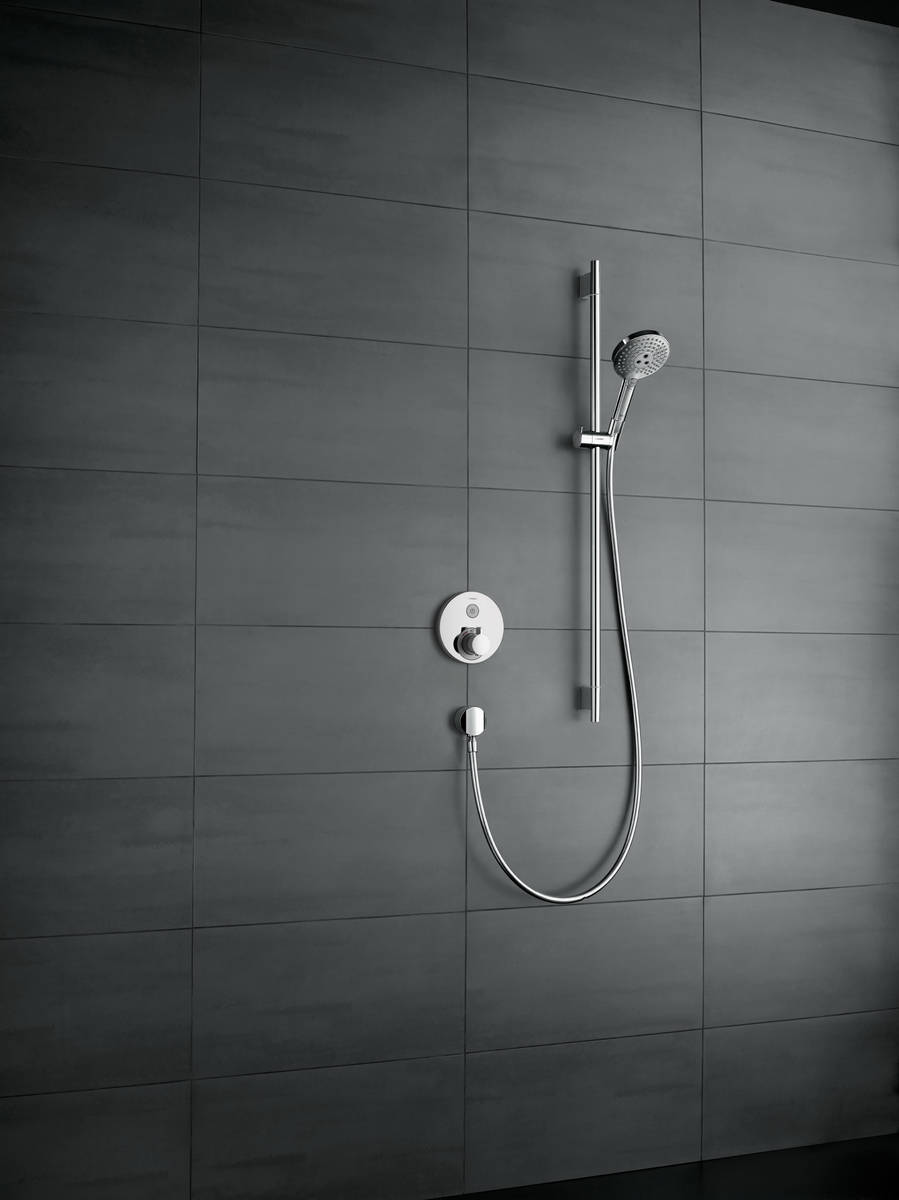 Душевой гарнитур Hansgrohe Raindance Select S 120/Unica'S Puro 26633400 Хром/Белый