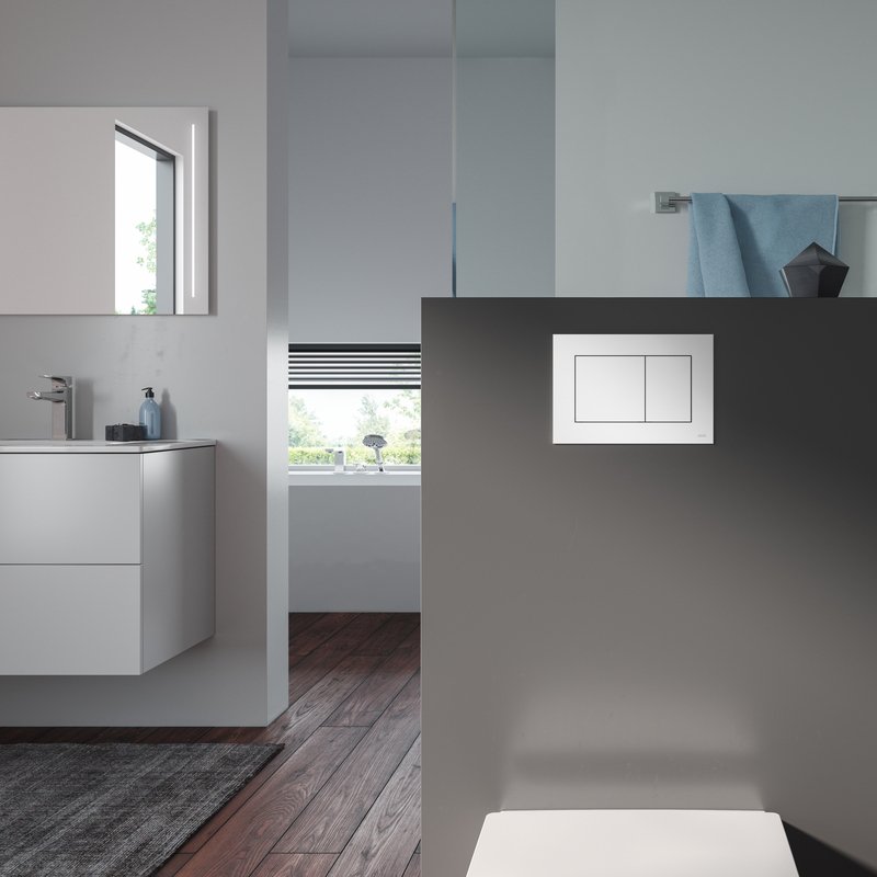 Комплект для установки подвесного унитаза с панелью двойного смыва ТЕСЕ TECEbase 9400013 Белый