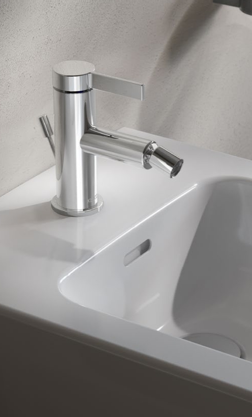 Смеситель однорычажный для биде KEUCO IXMO 59509 011000 с донным клапаном, хром