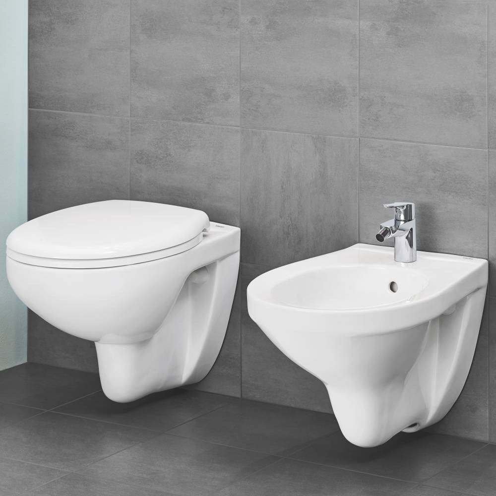 Подвесное биде Duravit D-Code 22571500002 с переливом, белое