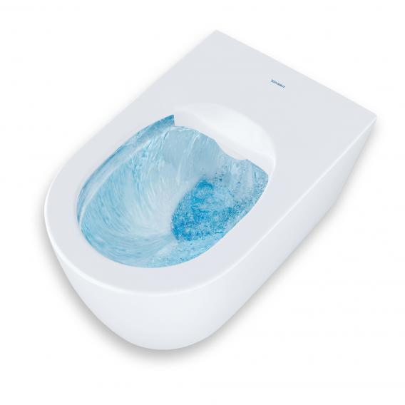 Унитаз подвесной Duravit White Tulip 2576092000 540 мм х 370 мм, с HygieneFlush, с вертикальным смывом, с креплением Durafix, с покрытием HygieneGlaze, белый