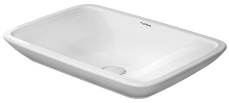 Раковина встраиваемая сверху Duravit puravida 0369700000 70х46см