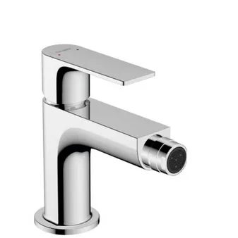 Однорычажный смеситель для биде HANSGROHE REBRIS E 72213000 с металлическим донным клапаном, хром