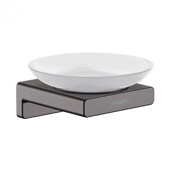 Мыльница HANSGROHE AddStoris 41746340 Шлифованный чёрный хром