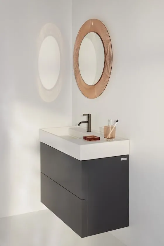 Стакан для зубных щеток Kartell by Laufen   3.8233.0.093.000.1   пластик, цвет розовый пудровый
