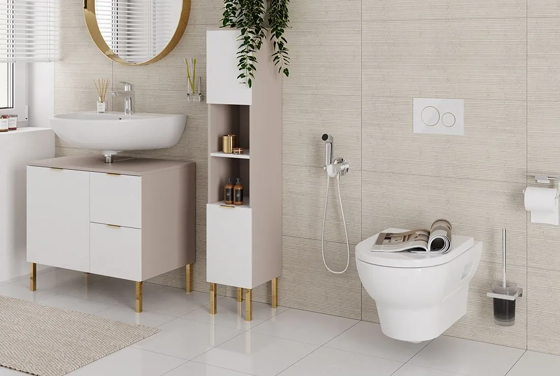 Гигиенический комплект HANSGROHE Bidette S 1 jet 29232000 со шлангом и держателем, цвет хром