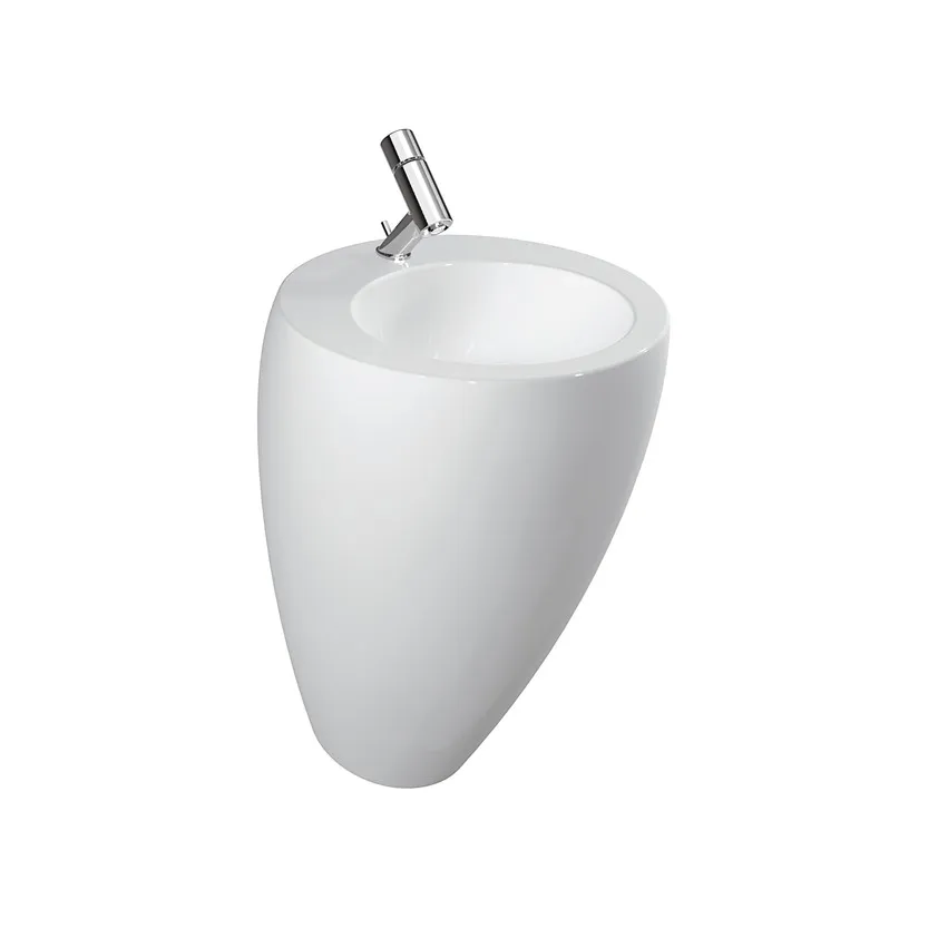  Раковина напольная Laufen IL Bagno Alessi One 811971  52 см с пьедесталом	