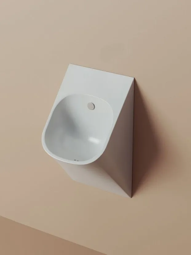 Писсуар подвесной ARTCERAM LA FONTANA LFO002 17 00 330 мм х 310 мм, c сифоном и креплением, чёрный матовый (СНЯТО С ПРОИЗВОДСТВА)