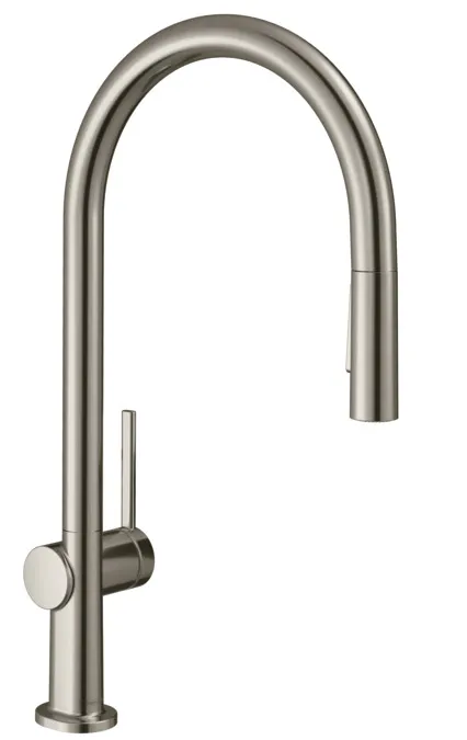 Кухонный смеситель однорычажный с вытяжным душем Hansgrohe Talis M54 72801800 под сталь
