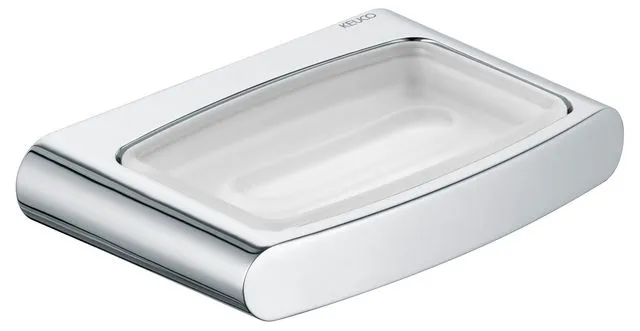Мыльница хрустальная матовая зап/часть KEUCO ELEGANCE NEW 11655 009000 Белый