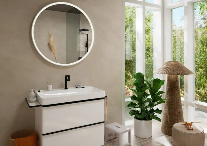 Ручной душ -"палочка" HANSGROHE Pulsify S 24125670 100 1jet, EcoSmart, Чёрный матовый