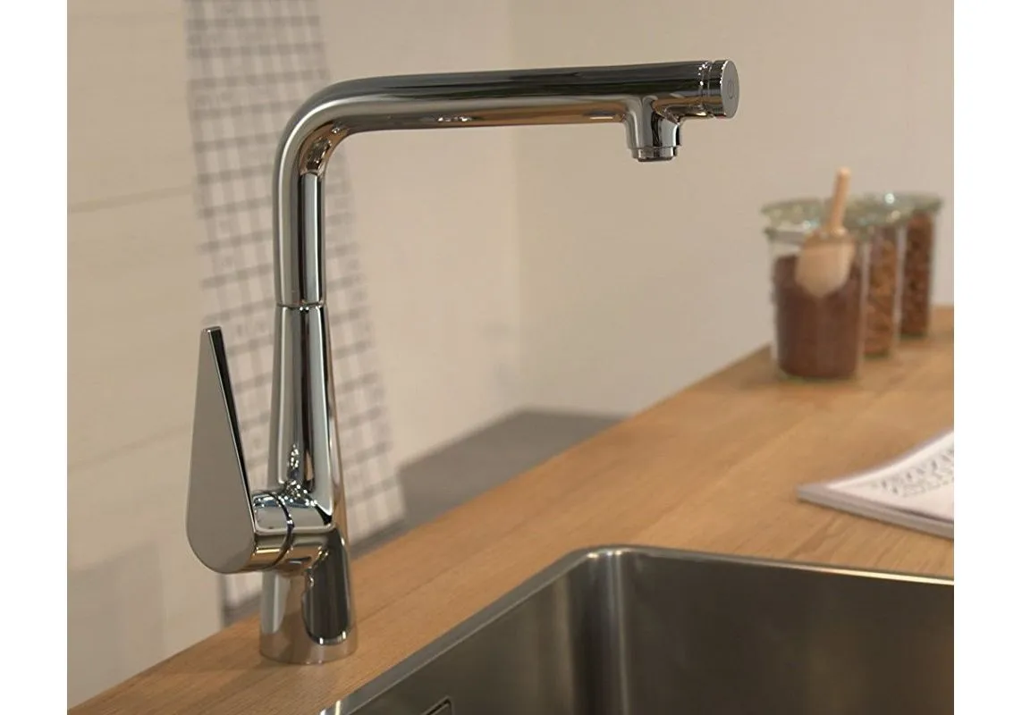Смеситель для кухни с поворотным изливом Hansgrohe Talis Select S 72820000 Хром