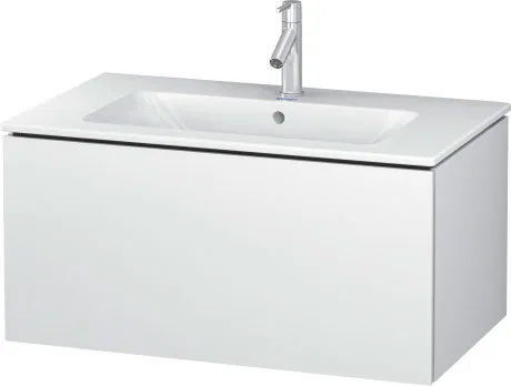 Тумба подвесная под раковину Duravit L-Cube LC614101818 белый матовый