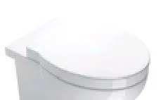 Сиденье с крышкой для унитаза GSI PANORAMA MS66CN11 c Soft Close, цвет Белый глянцевый