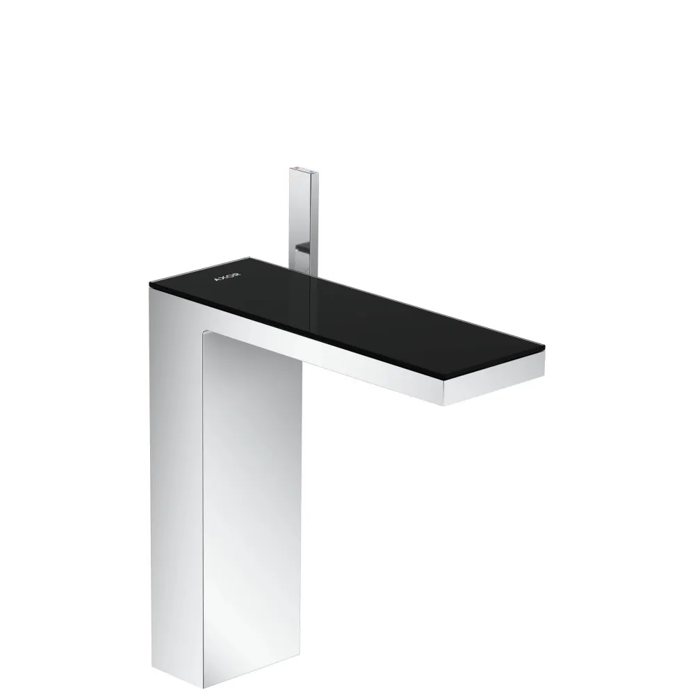 Панель для смесителя 15 см AXOR MyEdition 47902600 Чёрное стекло