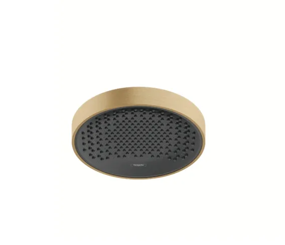 Верхний душ круглый потолочный HANSGROHE Rainfinity 26228140 250, 1jet, цвет Шлифованная бронза
