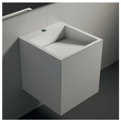 Комплект мебели BMT BLUES 4.0  BL4-01   1800х2000х504 мм, столешница, раковина, зеркало, цвет Edon Miele/Bianco Opaco